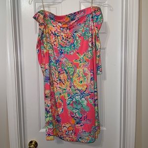 Lilly Pulitzer off the shoulder dress